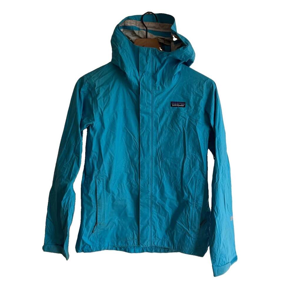Patagonia Women’s Torrentshell Rain Jacket Light Blue Women’s Size S Outdoor